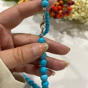 Turquoise necklace for women